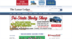 Desktop Screenshot of lamarledger.com